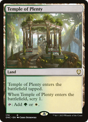 Temple of Plenty [Phyrexia: All Will Be One Commander] | The Time Vault CA