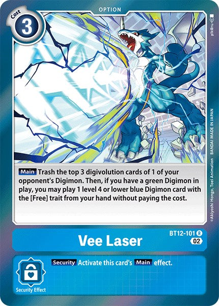 Vee Laser [BT12-101] [Across Time] | The Time Vault CA