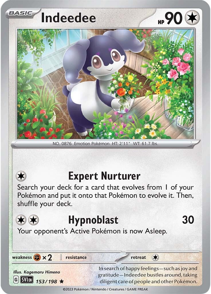 Indeedee (153/198) [Scarlet & Violet: Base Set] | The Time Vault CA