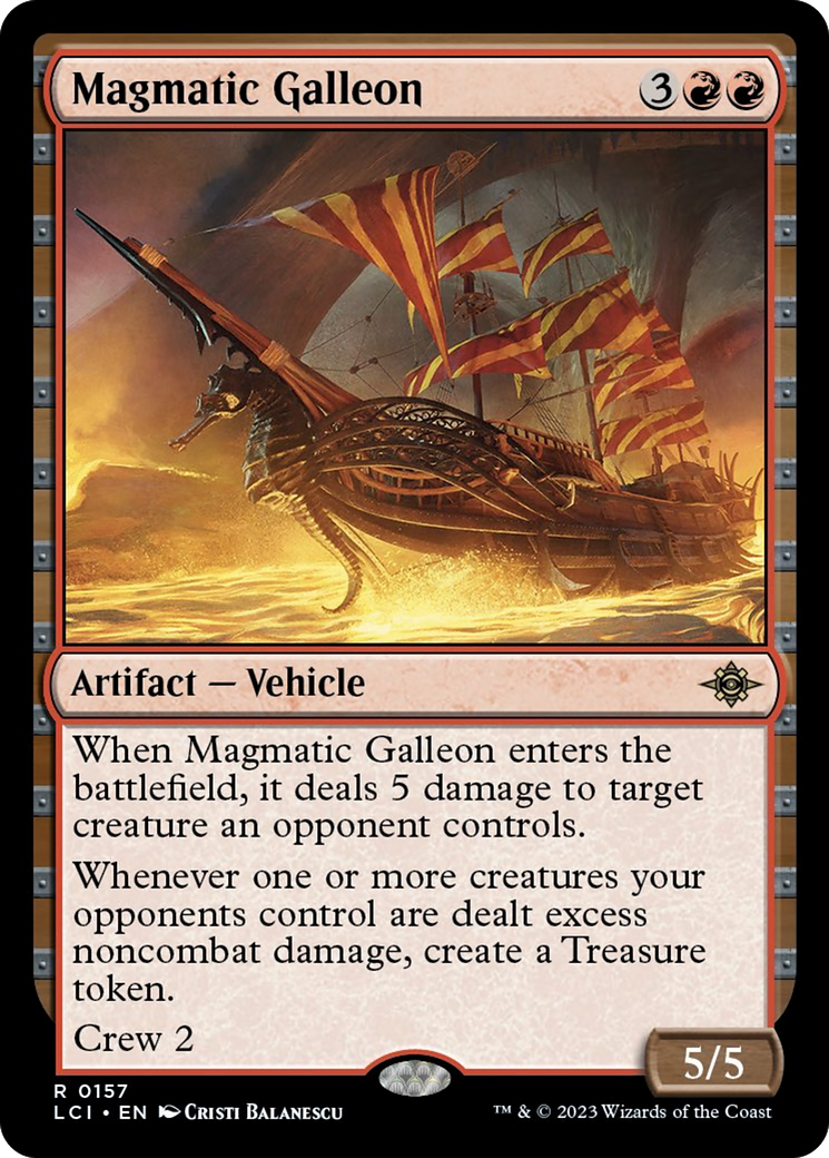 Magmatic Galleon [The Lost Caverns of Ixalan] | The Time Vault CA