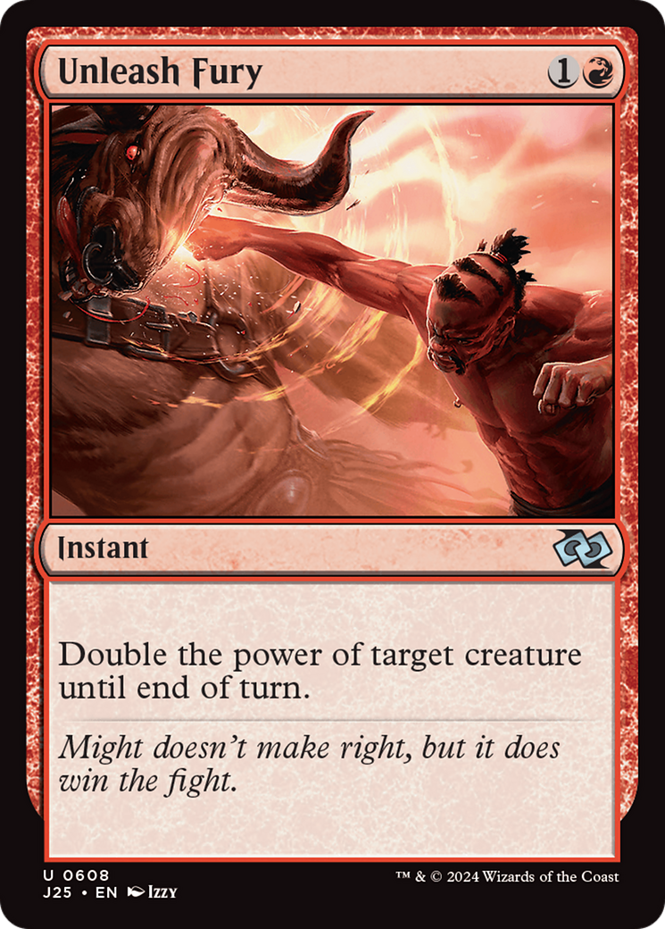 Unleash Fury [Foundations Jumpstart] | The Time Vault CA