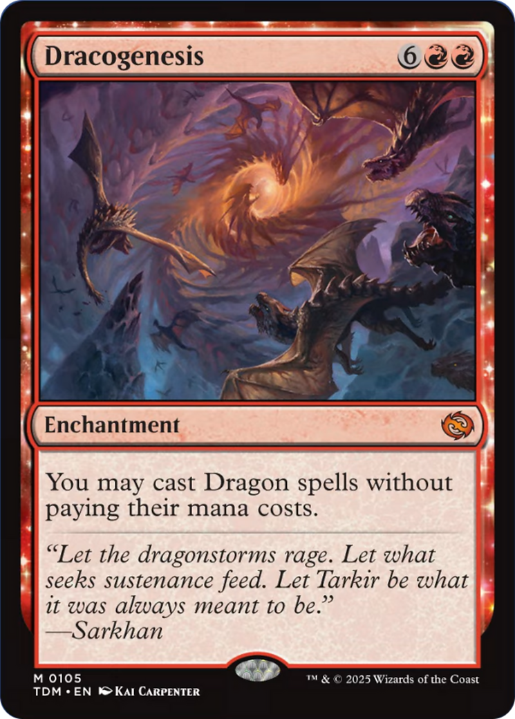 Dracogenesis [Tarkir: Dragonstorm] | The Time Vault CA