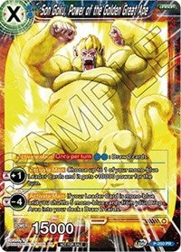 Son Goku, Power of the Golden Great Ape (P-250) [Promotion Cards] | The Time Vault CA