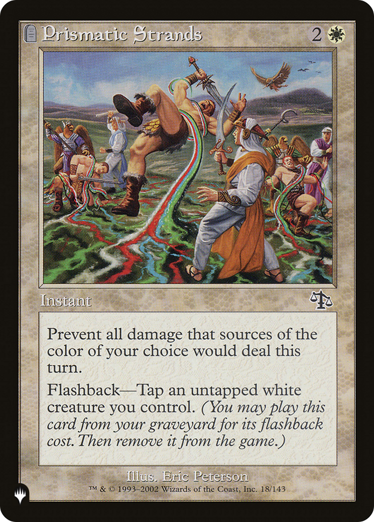 Prismatic Strands [The List] | The Time Vault CA