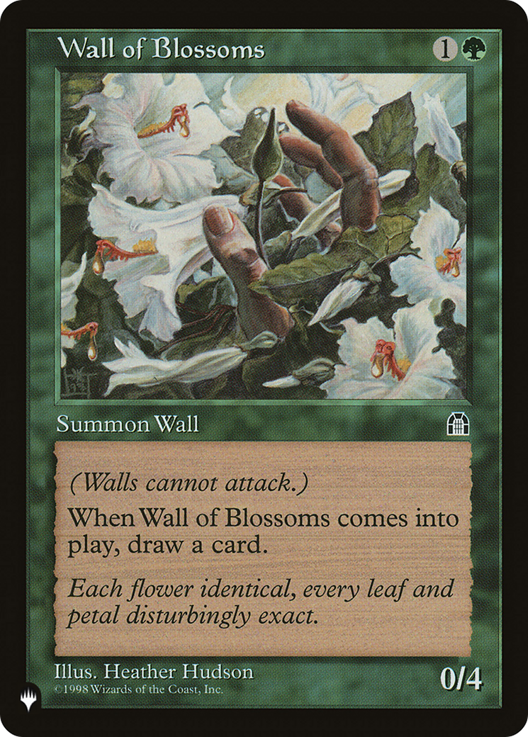 Wall of Blossoms [The List] | The Time Vault CA