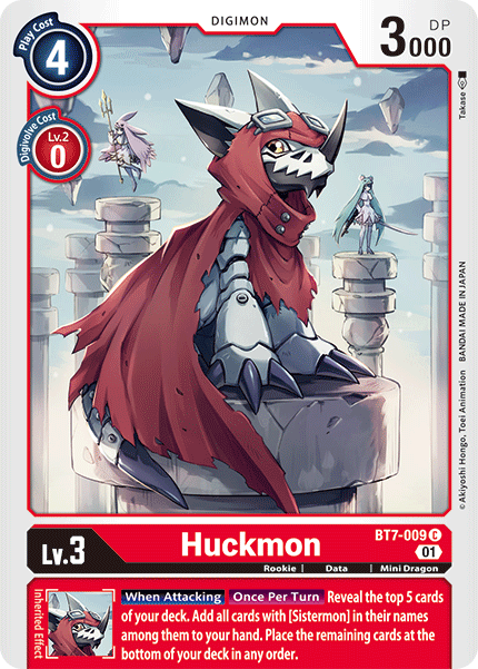 Huckmon [BT7-009] [Next Adventure] | The Time Vault CA