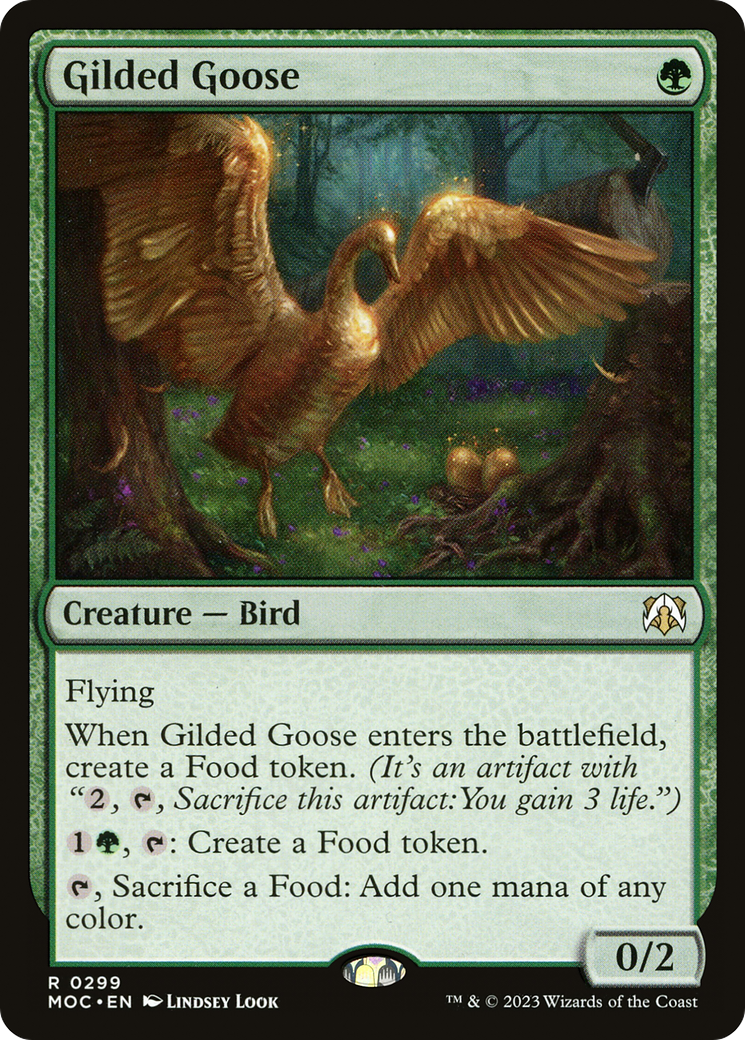 Gilded Goose [March of the Machine Commander] | The Time Vault CA