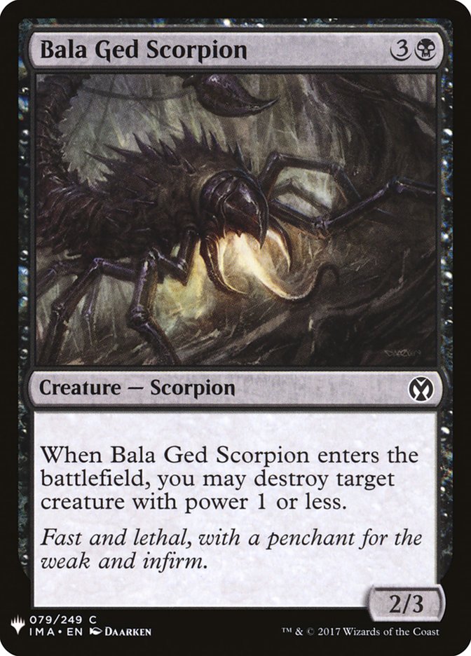 Bala Ged Scorpion [Mystery Booster] | The Time Vault CA