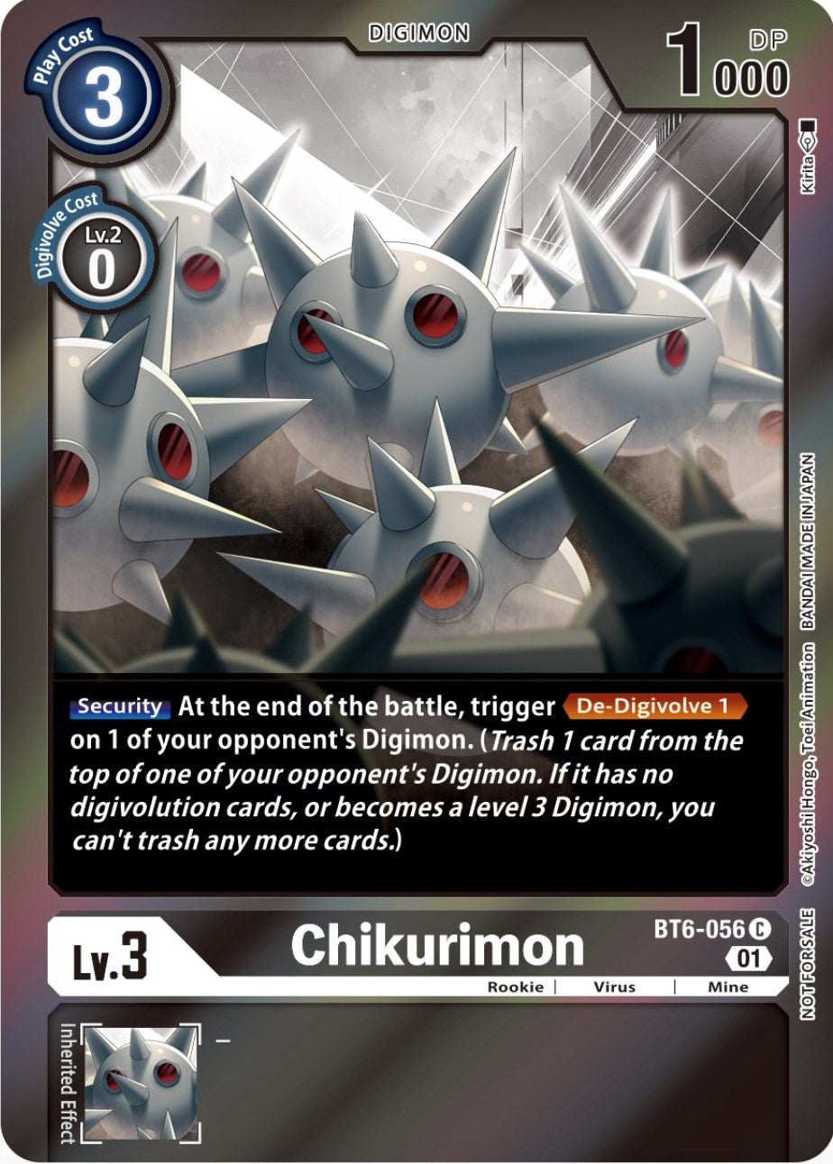 Chikurimon [BT6-056] (Event Pack 4) [Double Diamond Promos] | The Time Vault CA