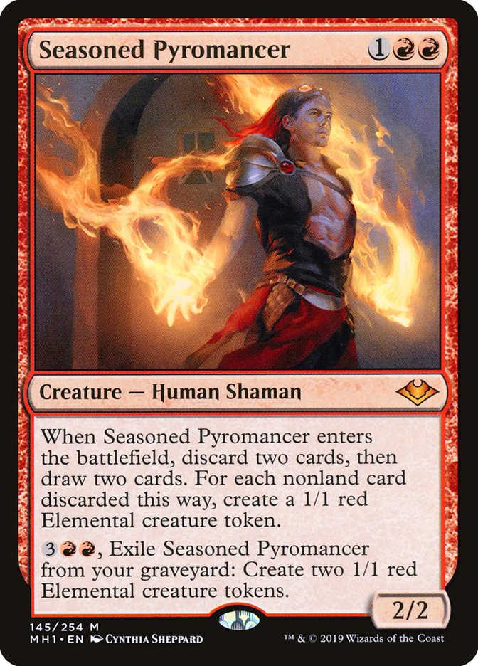 Seasoned Pyromancer [Modern Horizons] | The Time Vault CA