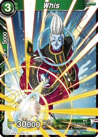 Whis (BT16-057) [Realm of the Gods] | The Time Vault CA