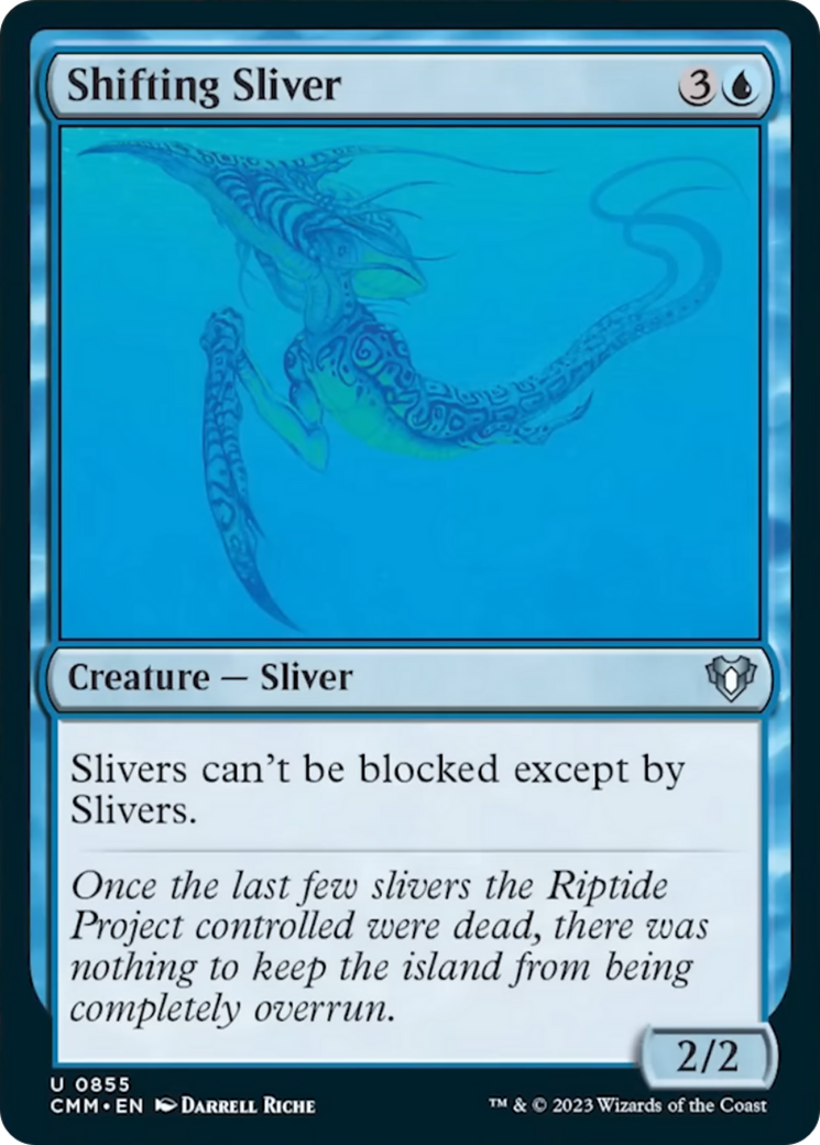 Shifting Sliver [Commander Masters] | The Time Vault CA