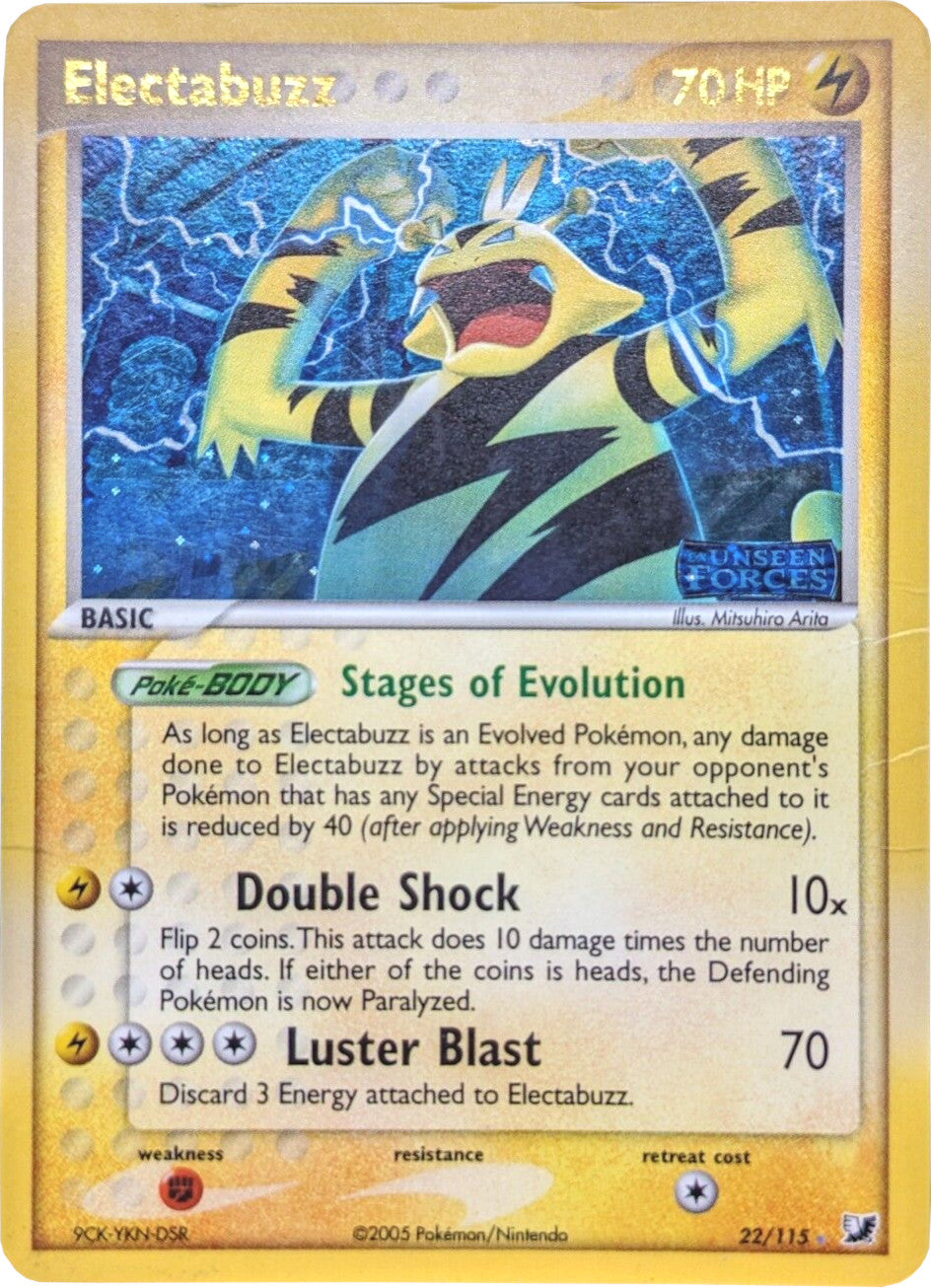 Electabuzz (22/115) (Stamped) [EX: Unseen Forces] | The Time Vault CA