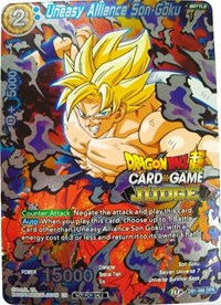 Uneasy Alliance Son Goku (DB1-096) [Judge Promotion Cards] | The Time Vault CA