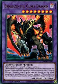 Brigrand the Glory Dragon [PHRA-EN031] Ultra Rare | The Time Vault CA