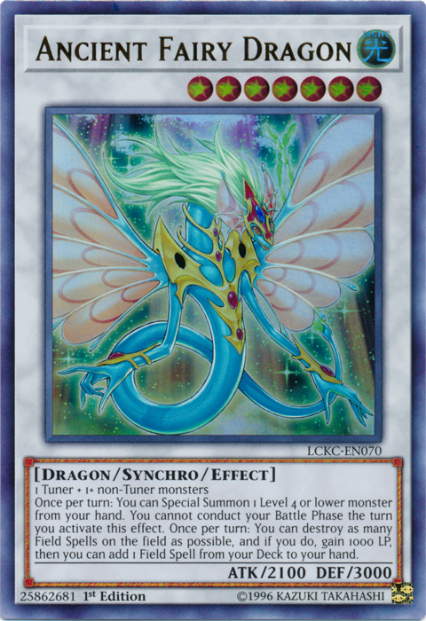 Ancient Fairy Dragon [LCKC-EN070] Ultra Rare | The Time Vault CA
