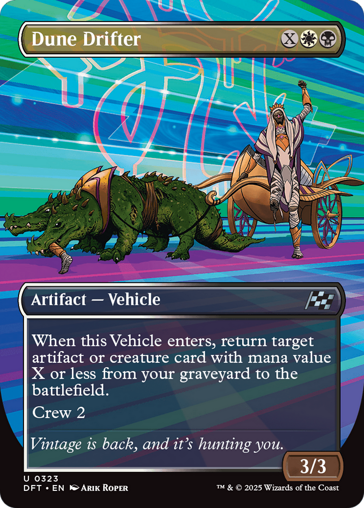 Dune Drifter (Borderless) [Aetherdrift] | The Time Vault CA