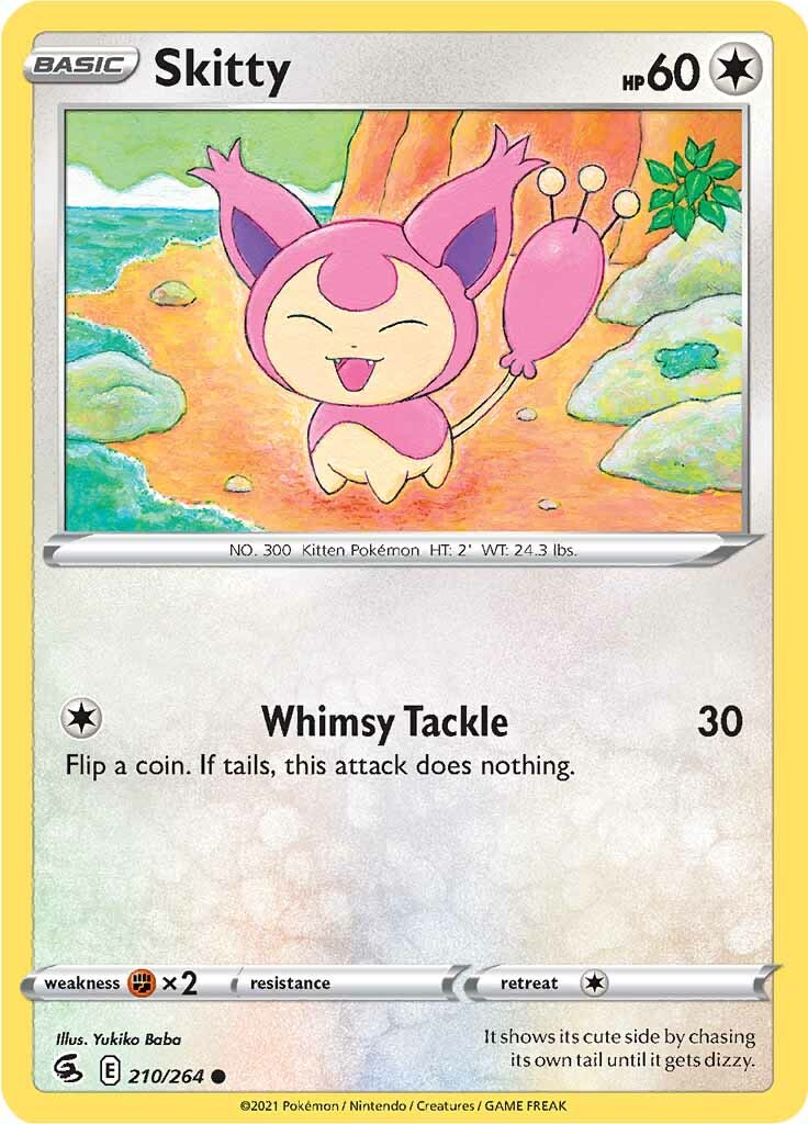 Skitty (210/264) [Sword & Shield: Fusion Strike] | The Time Vault CA