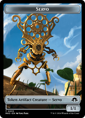 Servo // Blood Double-Sided Token [Modern Horizons 3 Tokens] | The Time Vault CA