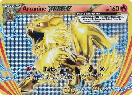 Arcanine BREAK (XY180) (Jumbo Card) [XY: Black Star Promos] | The Time Vault CA