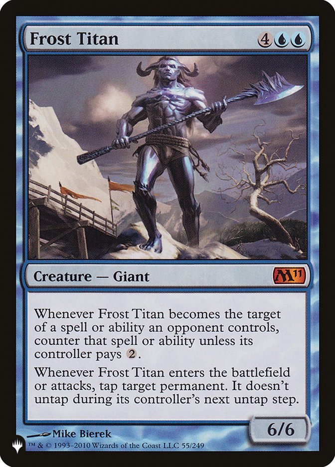 Frost Titan [The List] | The Time Vault CA