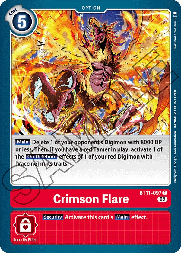 Crimson Flare [BT11-097] [Dimensional Phase] | The Time Vault CA