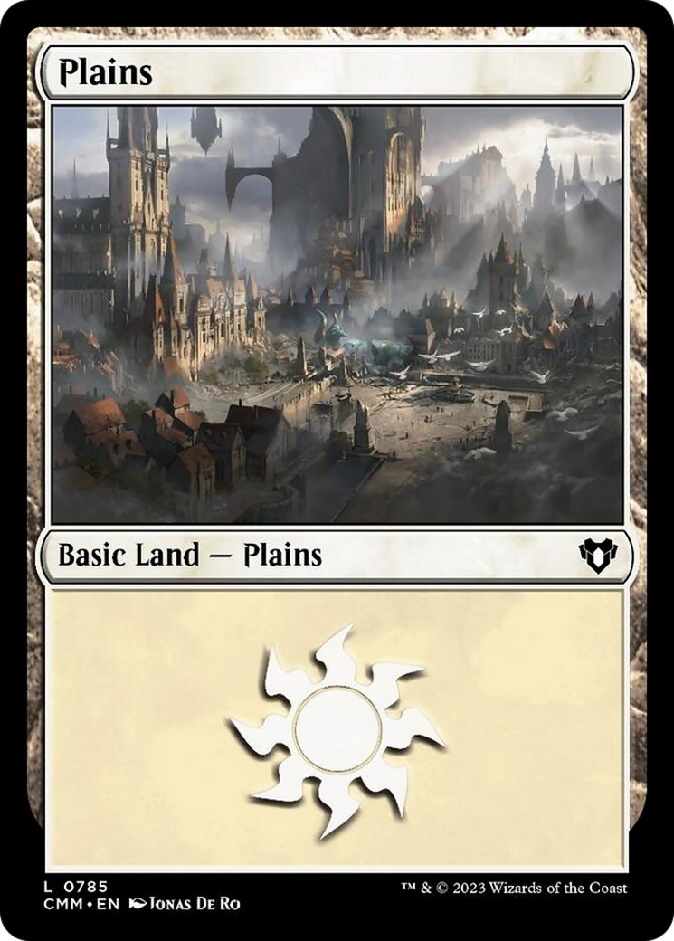 Plains (785) [Commander Masters] | The Time Vault CA