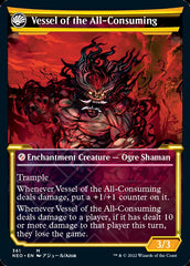 Hidetsugu Consumes All // Vessel of the All-Consuming (Showcase Soft Glow) [Kamigawa: Neon Dynasty] | The Time Vault CA