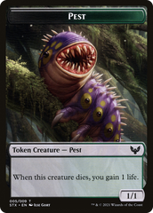 Pest // Jace, Telepath Unbound Emblem Double-Sided Token [Secret Lair: From Cute to Brute Tokens] | The Time Vault CA