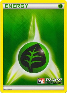 Grass Energy (2011 Play Pokemon Promo) [League & Championship Cards] | The Time Vault CA