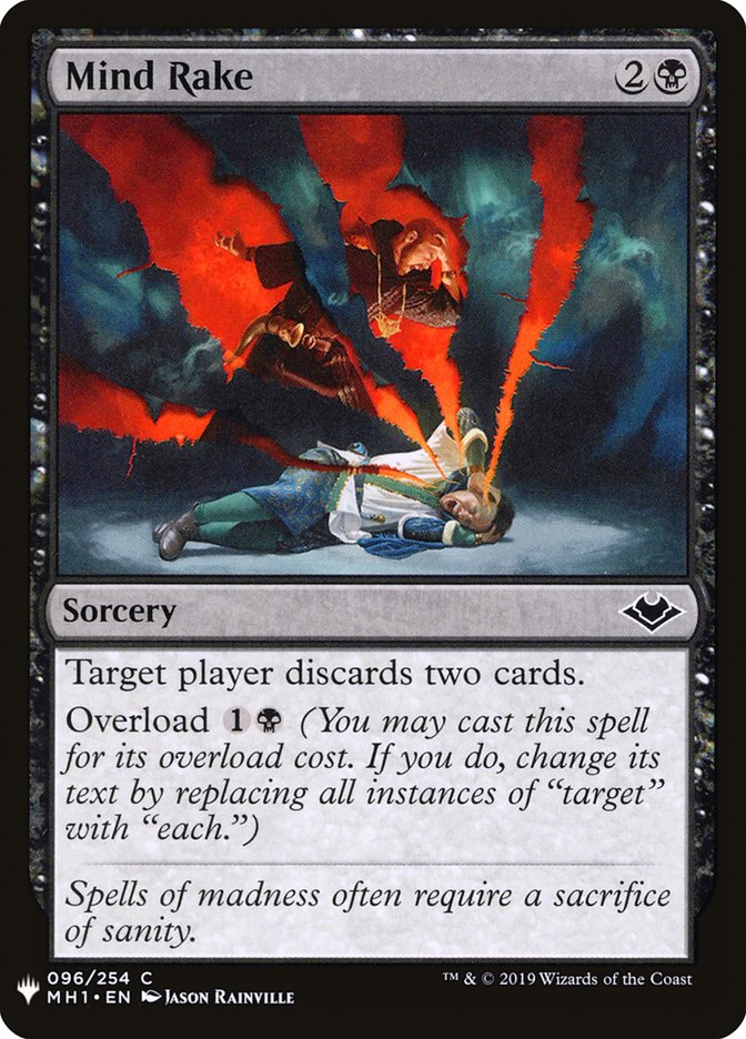 Mind Rake [Mystery Booster] | The Time Vault CA