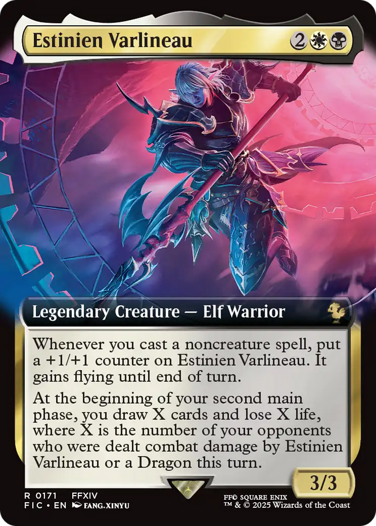 Estinien Varlineau (Extended Art) [FINAL FANTASY Commander] | The Time Vault CA