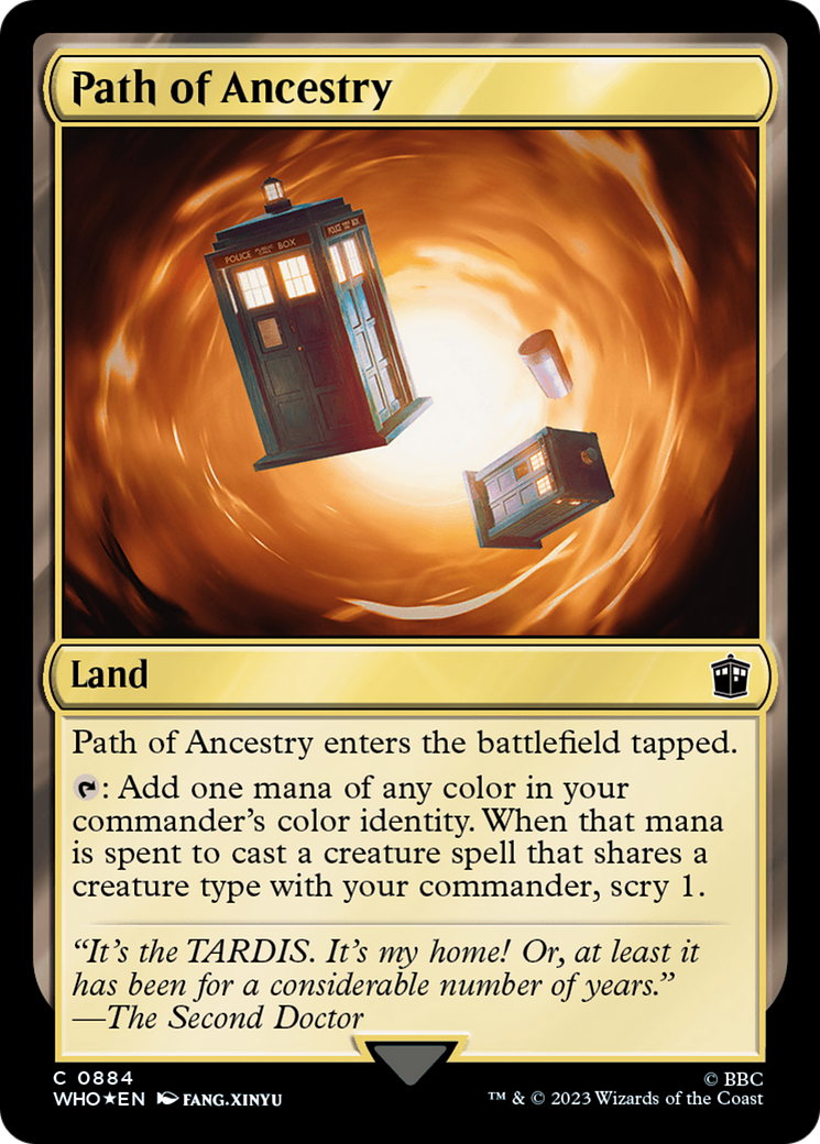 Path of Ancestry (Surge Foil) [Doctor Who] | The Time Vault CA