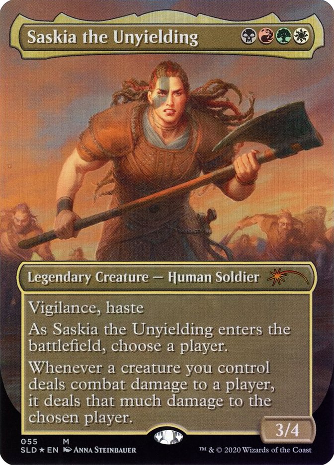 Saskia the Unyielding [Secret Lair Drop Series] | The Time Vault CA