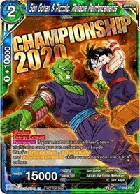 Son Gohan & Piccolo, Reliable Reinforcements (P-208) [Promotion Cards] | The Time Vault CA