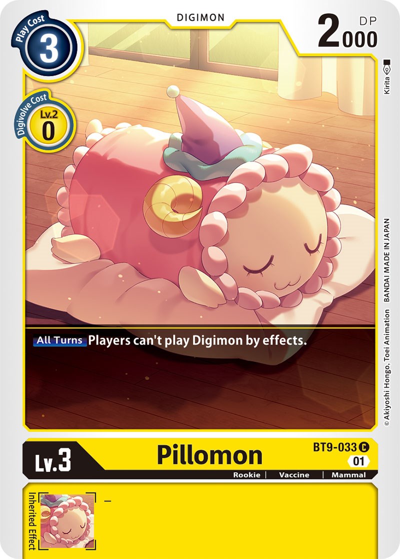 Pillomon [BT9-033] [X Record] | The Time Vault CA