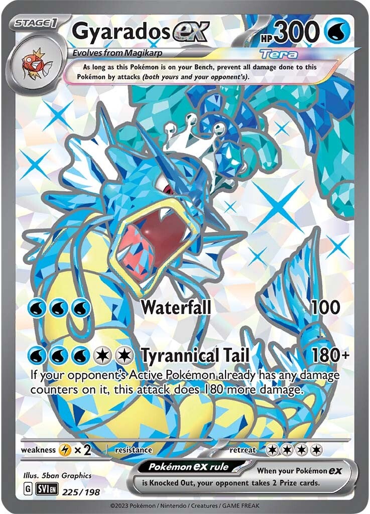 Gyarados ex (225/198) [Scarlet & Violet: Base Set] | The Time Vault CA