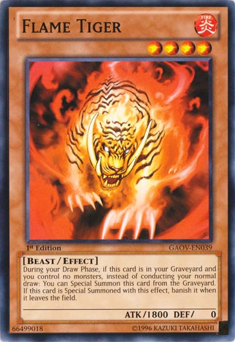 Flame Tiger [GAOV-EN039] Common | The Time Vault CA
