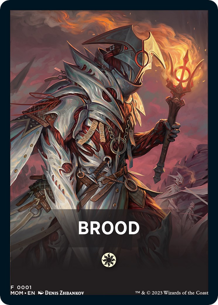 Brood Theme Card [March of the Machine Tokens] | The Time Vault CA