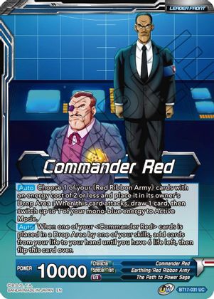 Commander Red // Red Ribbon Robot, Seeking World Conquest (BT17-031) [Ultimate Squad] | The Time Vault CA