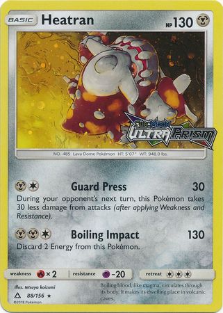 Heatran (88/156) [Alternate Art Promos] | The Time Vault CA