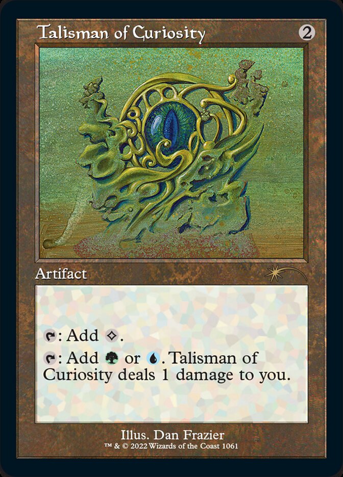Talisman of Curiosity (Foil Etched) [Secret Lair Drop Series] | The Time Vault CA