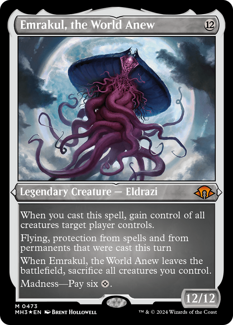Emrakul, the World Anew (Foil Etched) [Modern Horizons 3] | The Time Vault CA