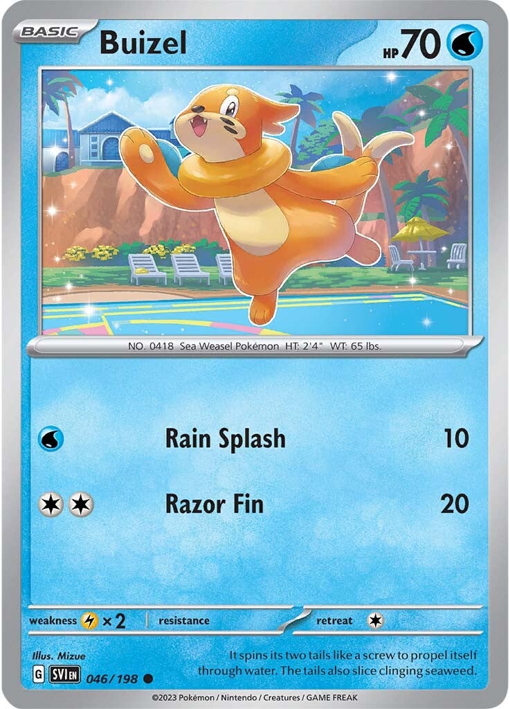 Buizel (046/198) [Scarlet & Violet: Base Set] | The Time Vault CA