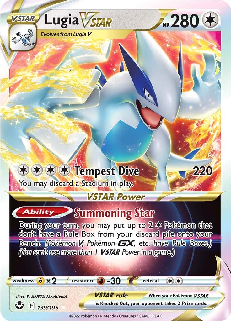 Lugia VSTAR (139/195) [Sword & Shield: Silver Tempest] | The Time Vault CA