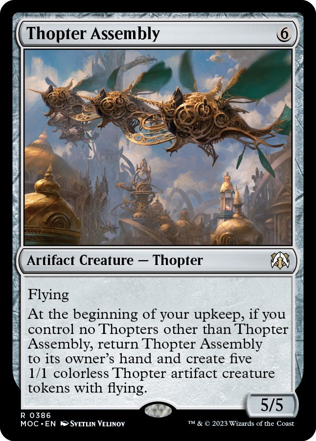 Thopter Assembly [March of the Machine Commander] | The Time Vault CA