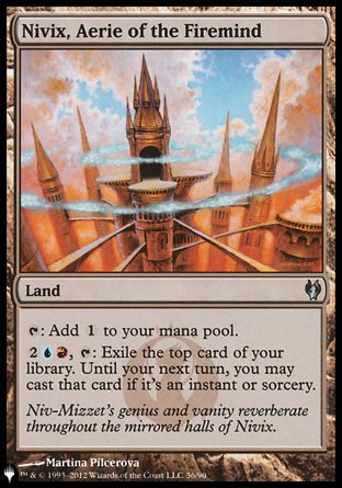 Nivix, Aerie of the Firemind [The List] | The Time Vault CA
