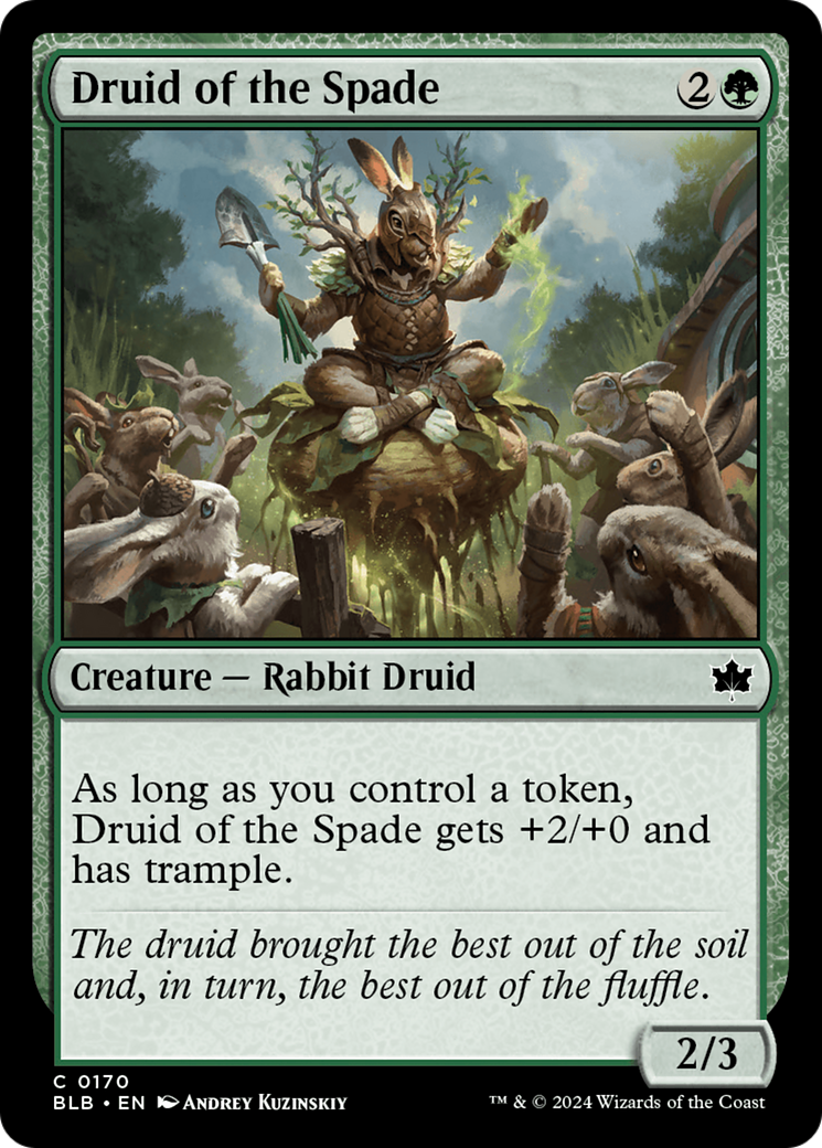 Druid of the Spade [Bloomburrow] | The Time Vault CA