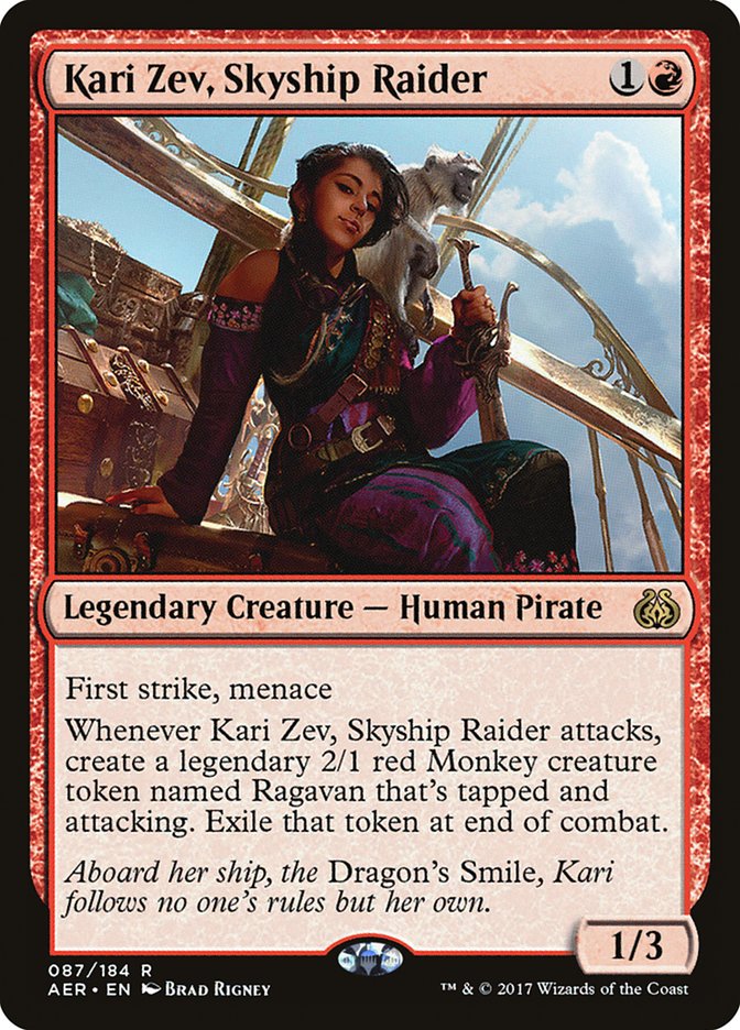 Kari Zev, Skyship Raider [Aether Revolt] | The Time Vault CA