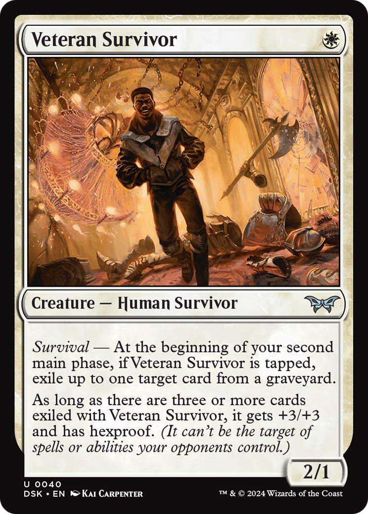 Veteran Survivor [Duskmourn: House of Horror] | The Time Vault CA